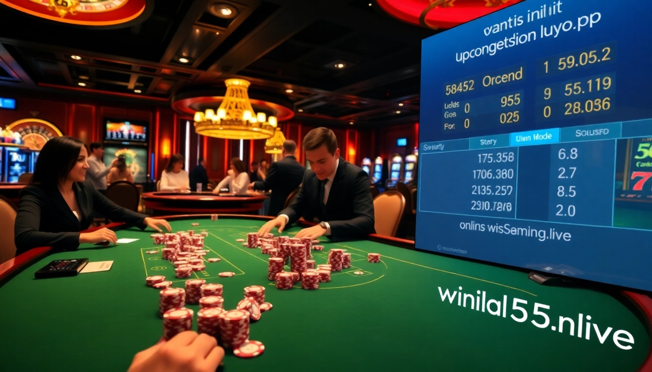 Experience the excitement at win55win.live with thrilling card games and vibrant casino atmosphere.