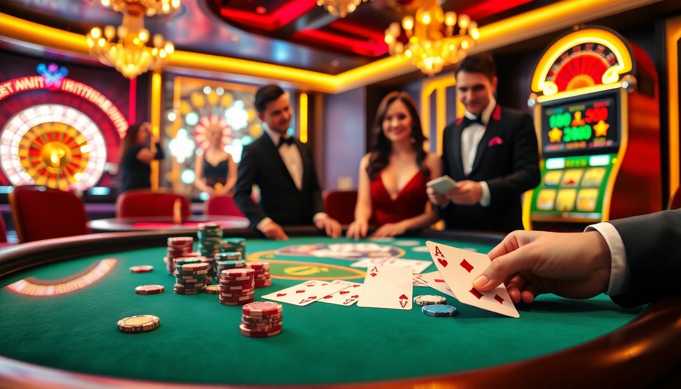 Experience the excitement of TR88 VIP with high-stakes poker action and vibrant casino visuals.