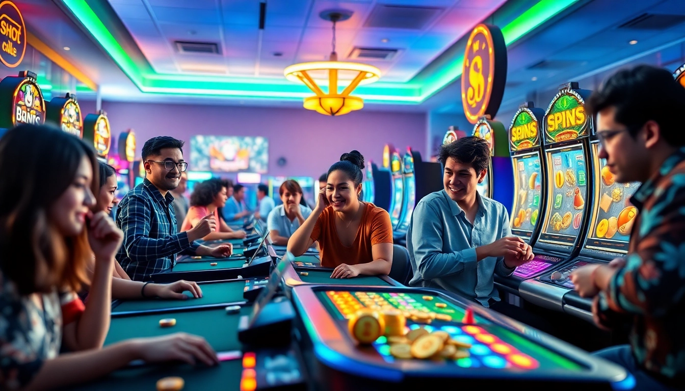 Engaged players enjoying diverse games at dittytalk.com, illustrating vibrant online gaming excitement.